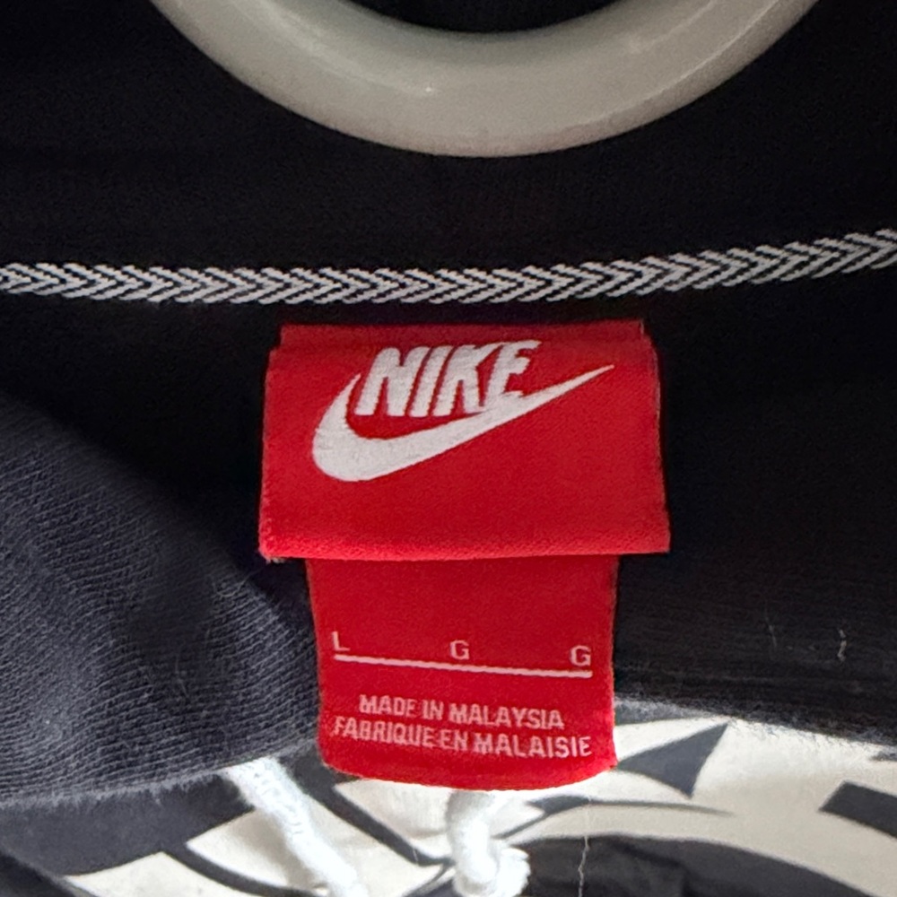 Nike Women's Black and Beige Logo Sweatshirt - Picture 2 of 5